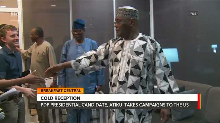 Nigeria 2023 Election: PDP Presidential Candidate, Atiku Takes Campaign To The US