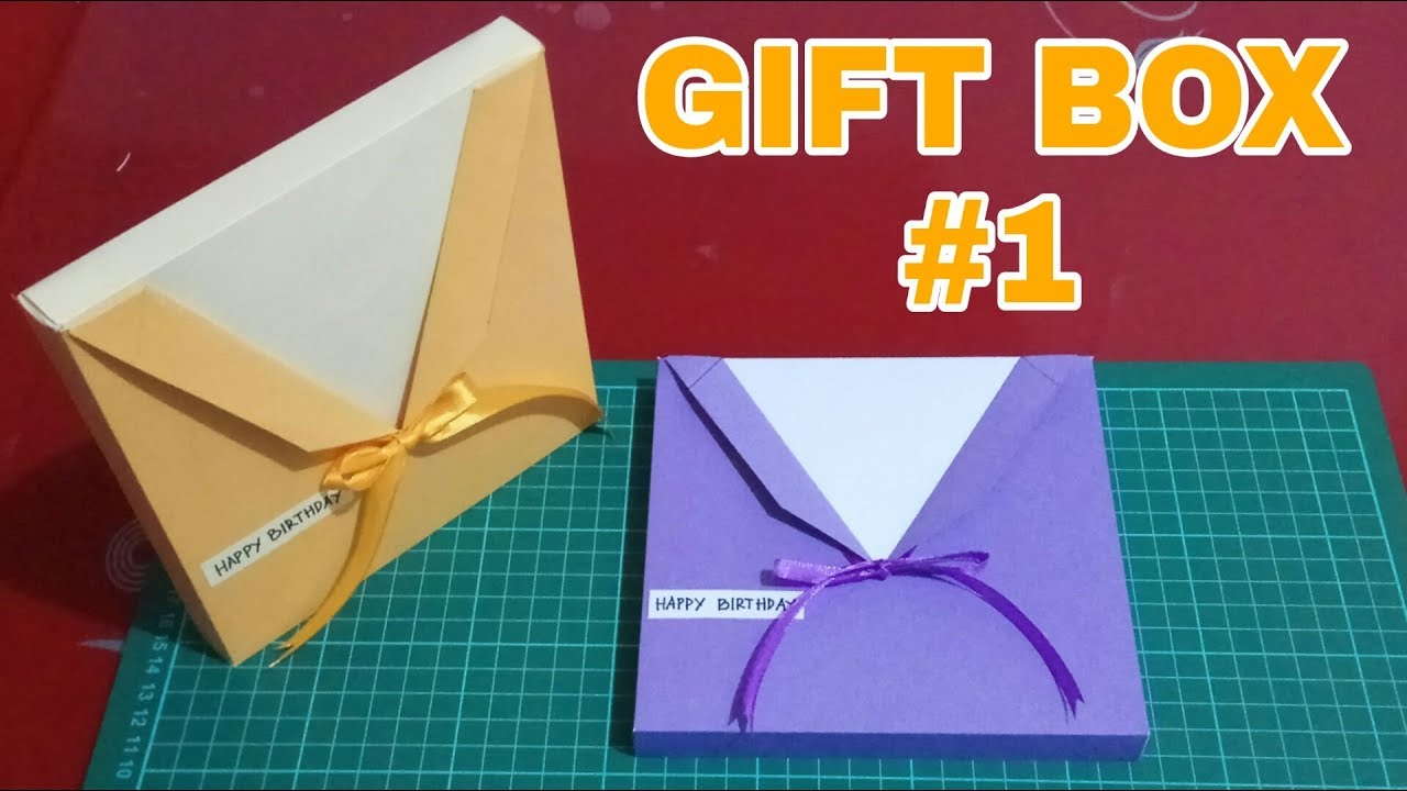 Gift Box #1 - Kotak kado cantik dan ide kado untuk anak perempuan - YouTube
