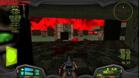 Brutal Doom - Project Brutality Test with Ultimate DoomVisor Test E3M8