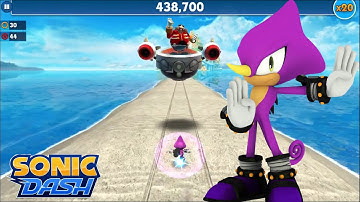 Sonic Dash (iOS) - Espio Gameplay