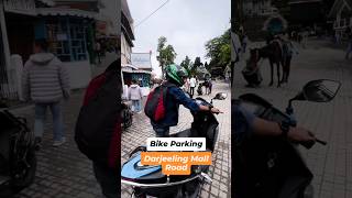 Darjeeling Mall Bike Parking #darjeelingmallroad #darjeelingbikeparking