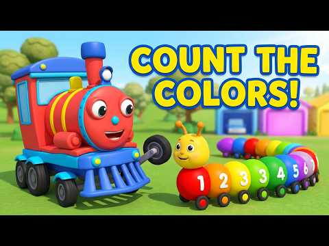 How Many Colors Can the Caterpillar Get? Olly the train