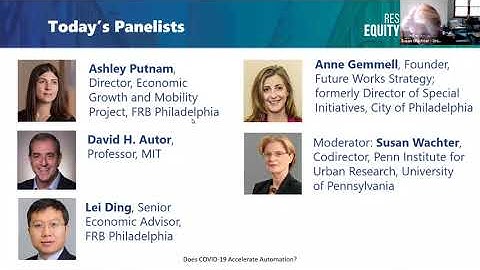 Research for Equity in Recovery V: Does COVID 19 Accelerate Automation?