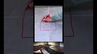 Smart Solution! A Life Hack with a silicone gunl! #tile tricks #meson tricks # hollow spots repair