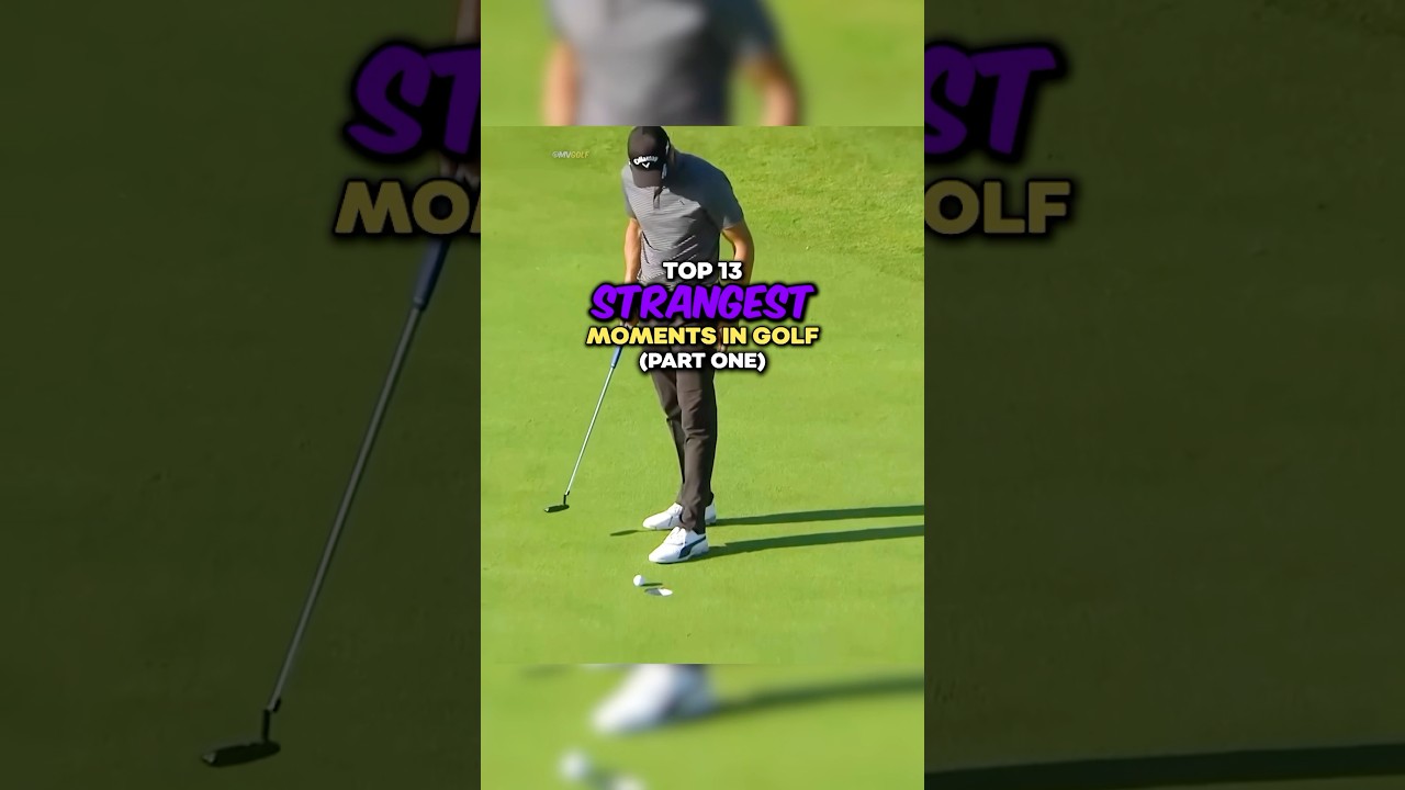 Top 13 Strangest Moments in Golf | Part 1