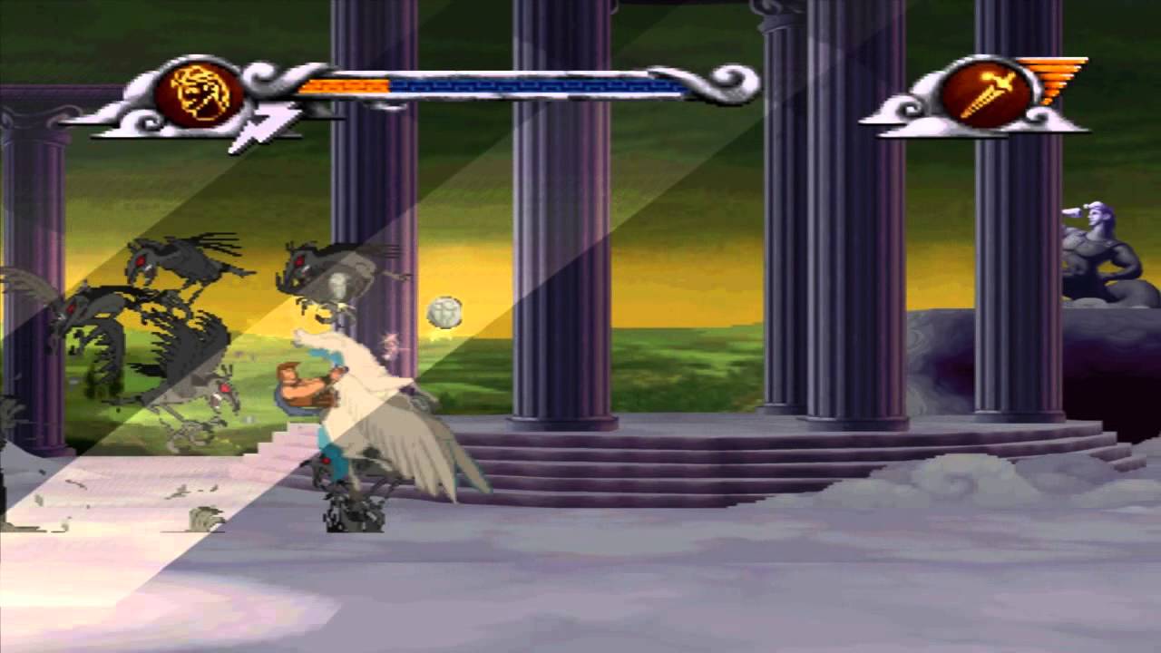 Disney's Hercules (PS1) walkthrough - Titan Flight