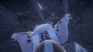 STEEP Wingsuit - The Hole - line-route - edit