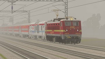 Poorva Express in MSTS Open Rails