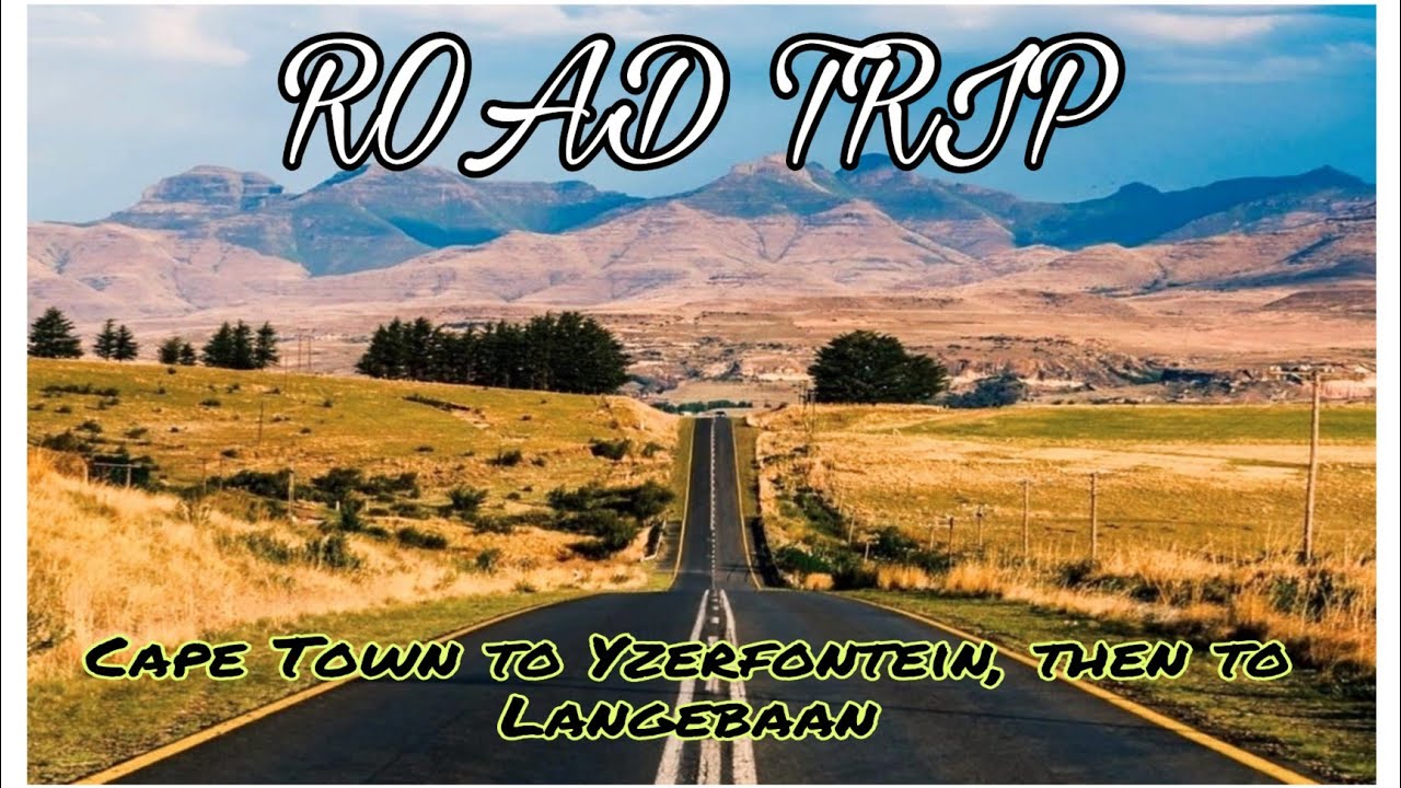 ROAD TRIP/ FROM CAPE TOWN TO YZERFONTEIN TO LANGEBAAN pt1//Drive with me 
