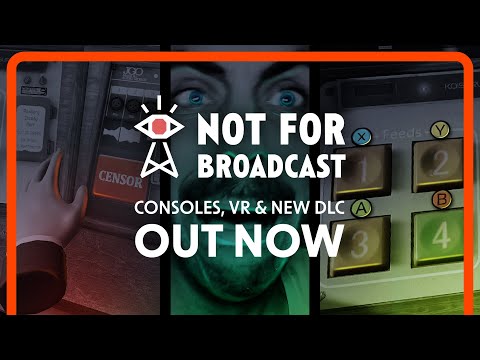 Not For Broadcast Consoles, VR and "Live & Spooky" DLC | Official Launch Trailer