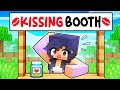 Opening a kissing booth in minecraft