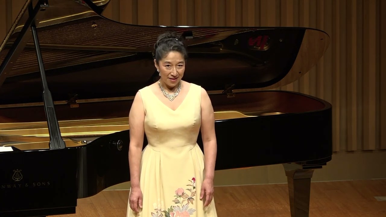 小川明子「くちなし 髙田三郎 5つの歌曲集」より『ひとりの対話』全曲