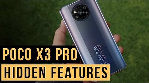 Poco X3 Pro Hidden Features | Tips & Tricks [Hindi]