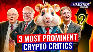 Thumbnail for 3 Most Famous Crypto Skeptics: Buffett, Gates, Munger ⚡️ Hamster Academy