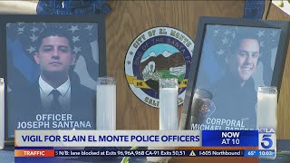 Slain El Monte officers remembered at vigil