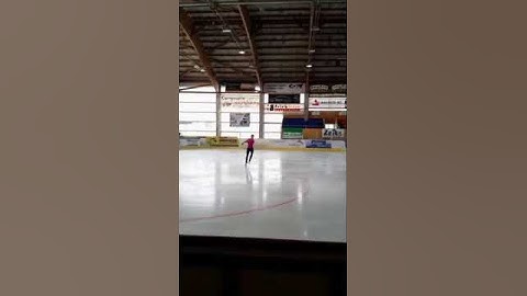 Triple Salchow Jump normal and slow motion Christina Niederer