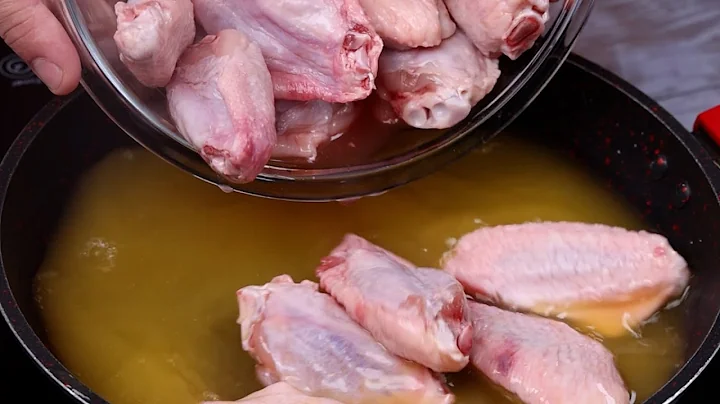 No frying! I added orange juice to chicken wings, and it turned out perfect!