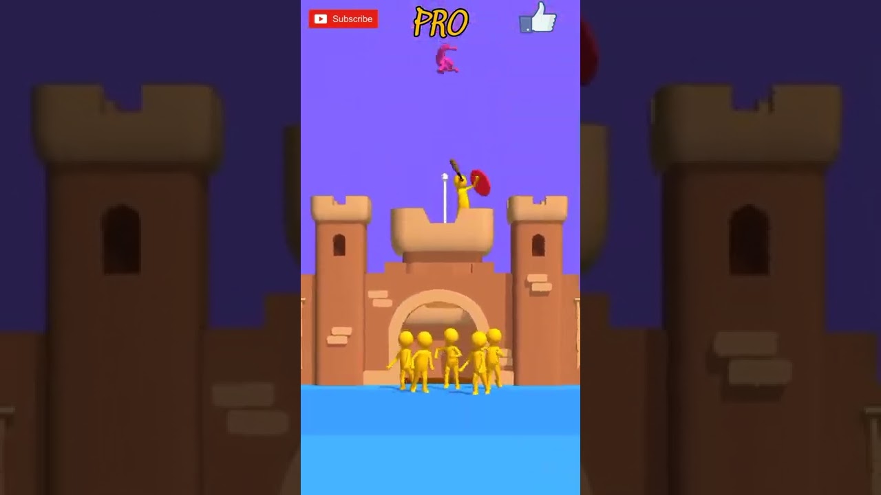 Join Clash 3D! - Noob vs Pro vs Hacker - Trailer 