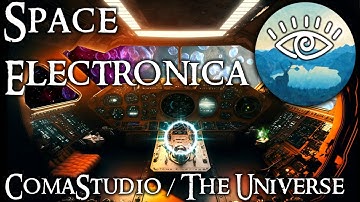 Spaceship Interior Space Scene / Cinematic Music - The Universe / Comastudio 4K