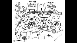 OPEL ASTRA H 1,4 замена цепи ГРМ