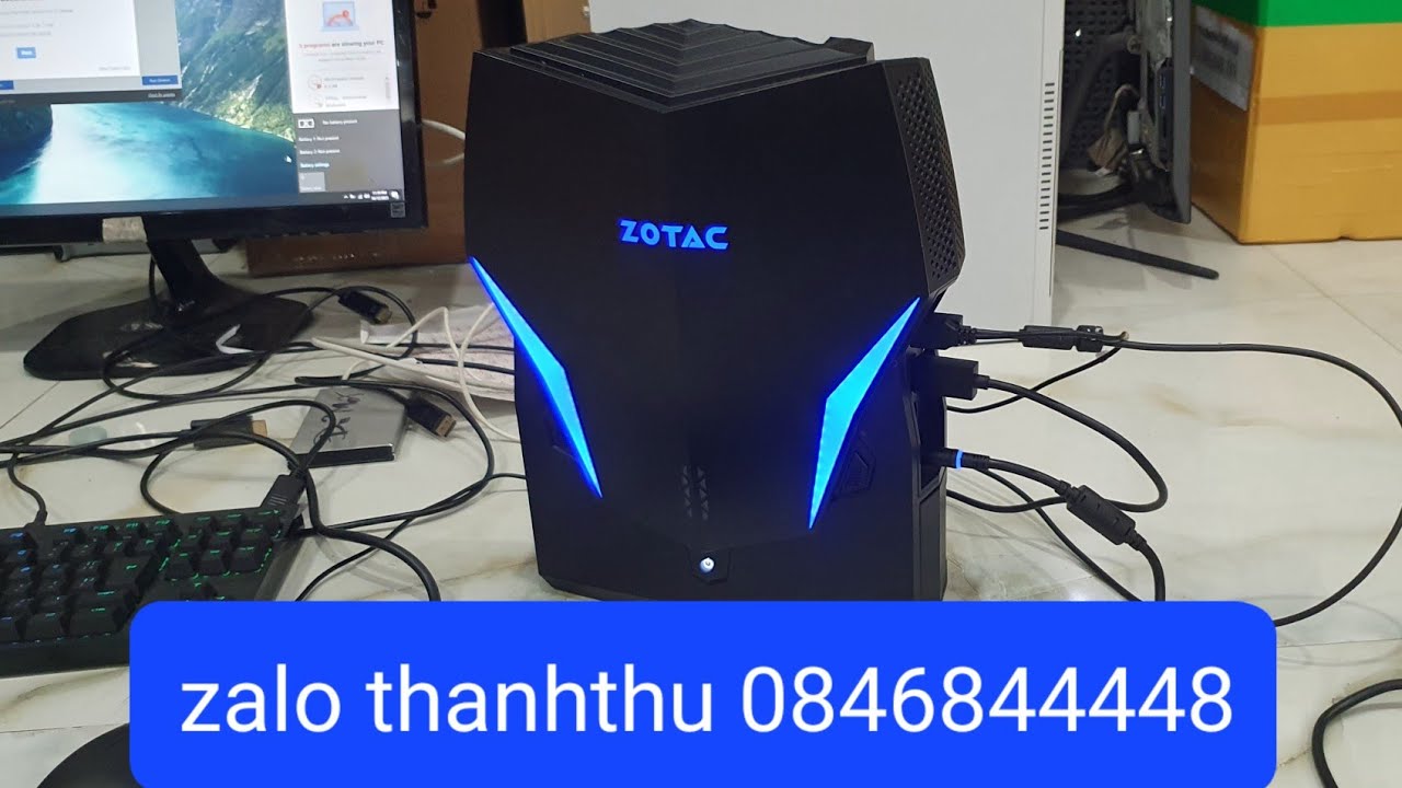 Zotac PC tower i7, 8700T, 32GB RAM, 256GB SSD + 1TB HDD, GTX 1070