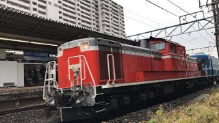 【DD51牽引‼️】12系米原訓練（往路）草津駅停車