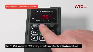 3-phase & 1-phase to 3-phase VFD auto-tuning