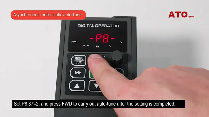 3-phase & 1-phase to 3-phase VFD auto-tuning
