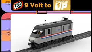 Metroliner Set 10001 Converted to LEGO Powered UP