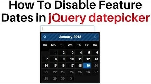 jQuery ui datepicker disable future dates in a calendar control