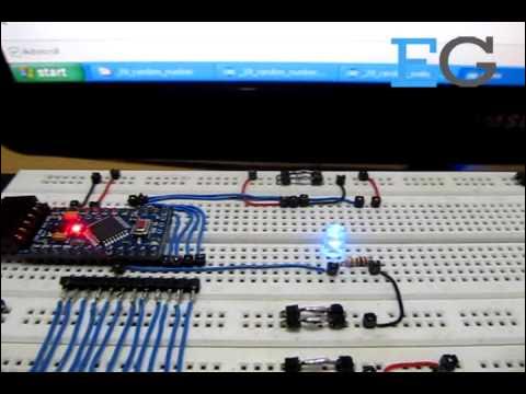Random Number Generation Using Arduino - YouTube