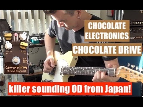 ギター Chocolate Electronics Vevet Driver CHOCOLATE DRIVE, killer sounding OD pedal! Demo by Pete