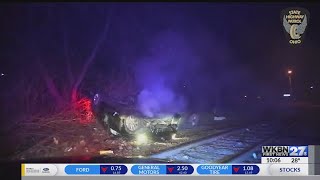 Police chase leads to rollover crash in Youngstown; Dwayne Fields in jail