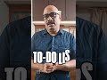 ടൈം മാനേജ്‌മെന്റിൽ ടുഡു ലിസ്റ്റിന്റെ പ്രസക്തി