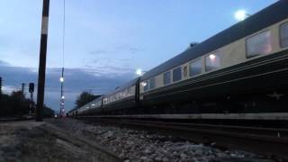 [HD] EXP. 951 BKK - Singapore lag behind @ Prachaup Khiri Khan Station.