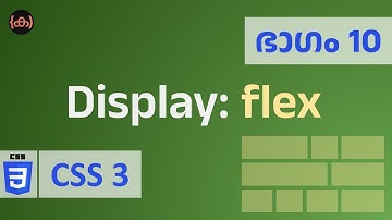 #10 | CSS | flex | display | Code Malayalam