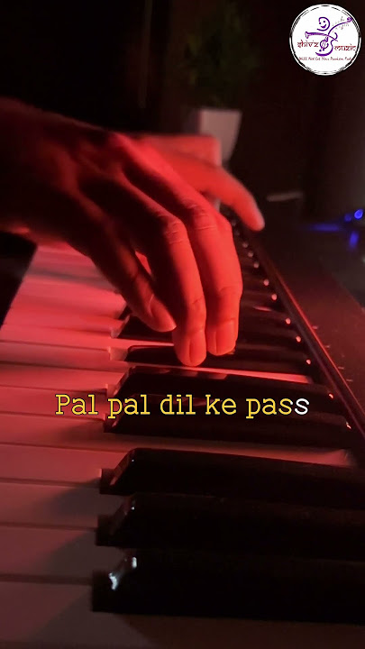 Piano Instrumental & Karaoke : PAL PAL DIL K PASS