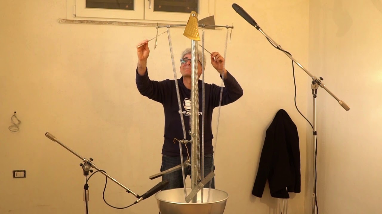 Aural Totem performance by Paolo Sanna. Handmade instruments by Massimo ...