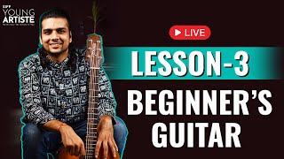 LIVE Lesson 3 : Beginner's Guitar Lesson | Introduction to Guitar Chords 🎸 #siffyoungartiste