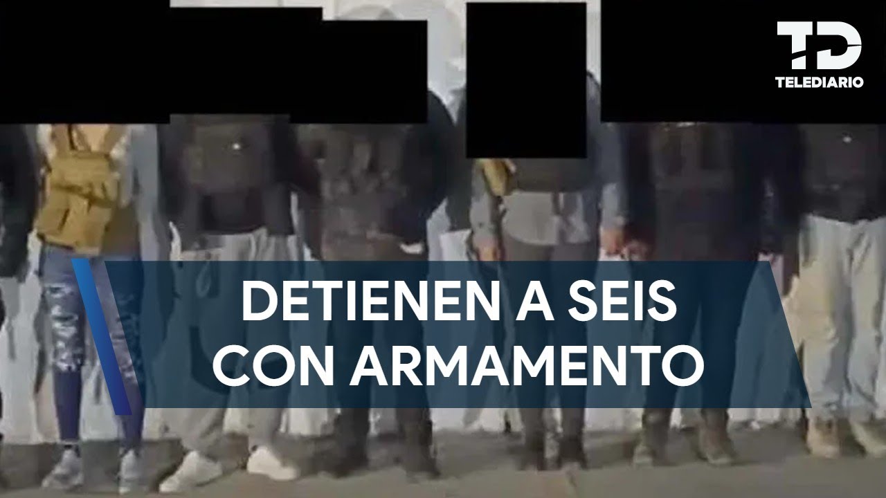Capturan a seis hombres con rifles de asalto en China, Nuevo León