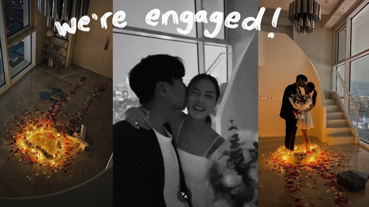 proposal + Q&A ๐๐ค he proposed after 2 months of dating, how we met ...