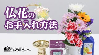 仏花のお手入れ方法｜ジョイフルエーケー