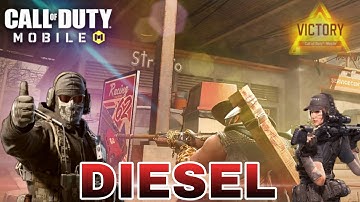 DOMINATION || DIESEL Map || Gun [S36] ||COD Mobile