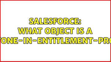 Salesforce: What object is a Milestone-in-Entitlement-Process? (4 Solutions!!)