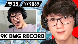 iiTzTimmy Reacts to His 9000 DAMAGE RECORD IN APEX!