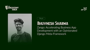 DjangoCon Europe 2025 | Zango: Accelerating Business App Development with an Opinionated Django Meta