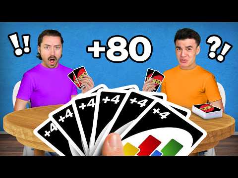 I Trolled My Friends with Way Too Many Cards in UNO!
