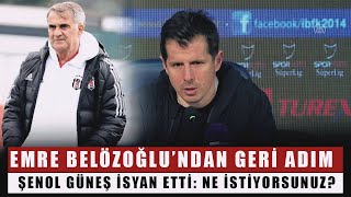 Emre Belözoğlundan Geri̇ Adim Şenol Güneş İsyan Etti̇ Bi̇zden Ne İsti̇yorsunuz?