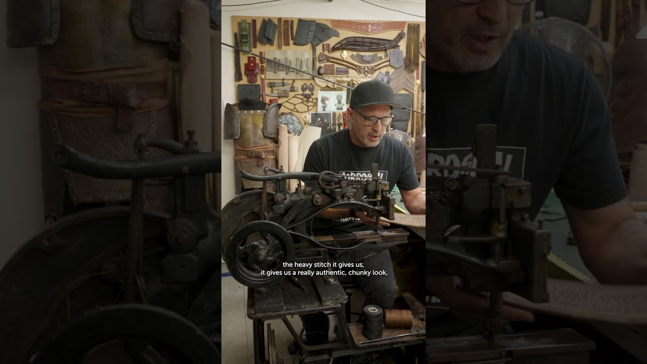 The Antique Sewing Machine We Still Use Today | Wētā Workshop