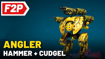 Angler Hammer Cudgel - War Robots Free to Play Gameplay (No Commentary) WR F2P